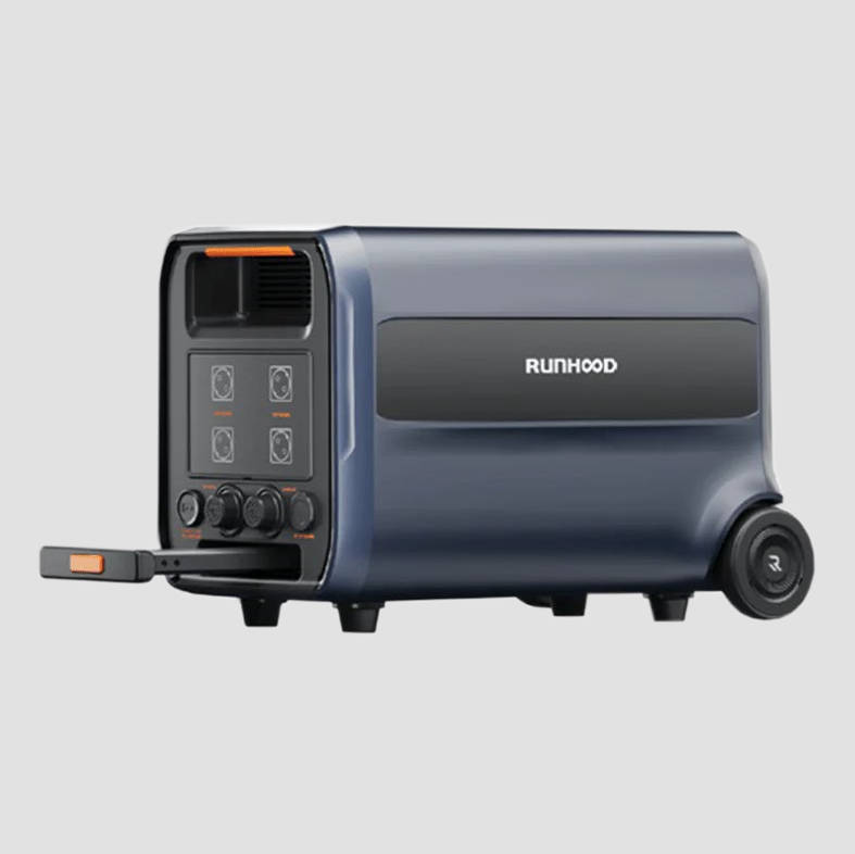 Runhood F2400 Power Station + 2X Voltofy Flexo Pads