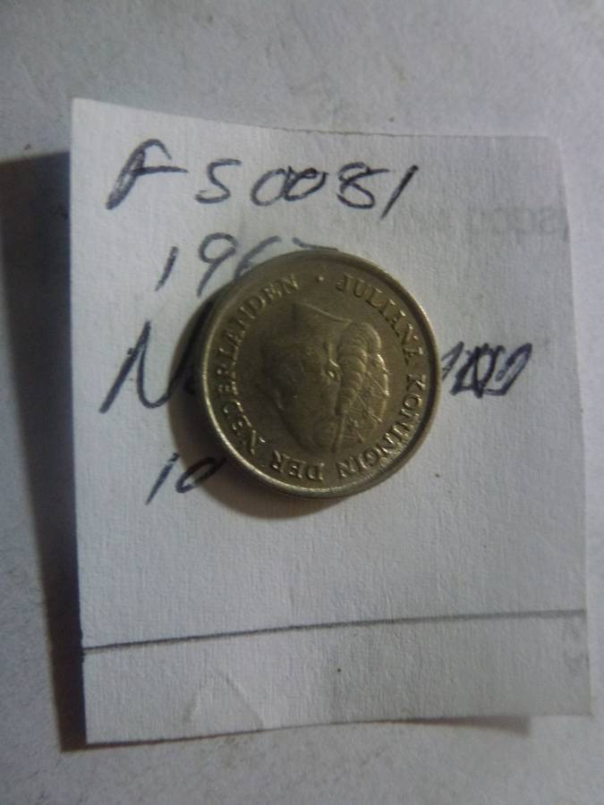 1963 Netherlands 10 cent