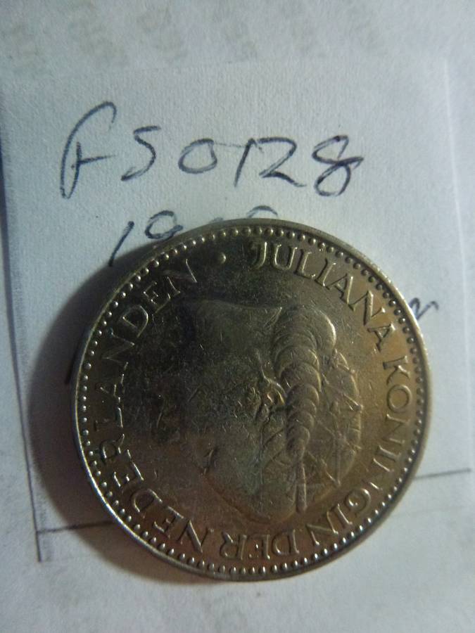 1969 Netherlands 1 gulden