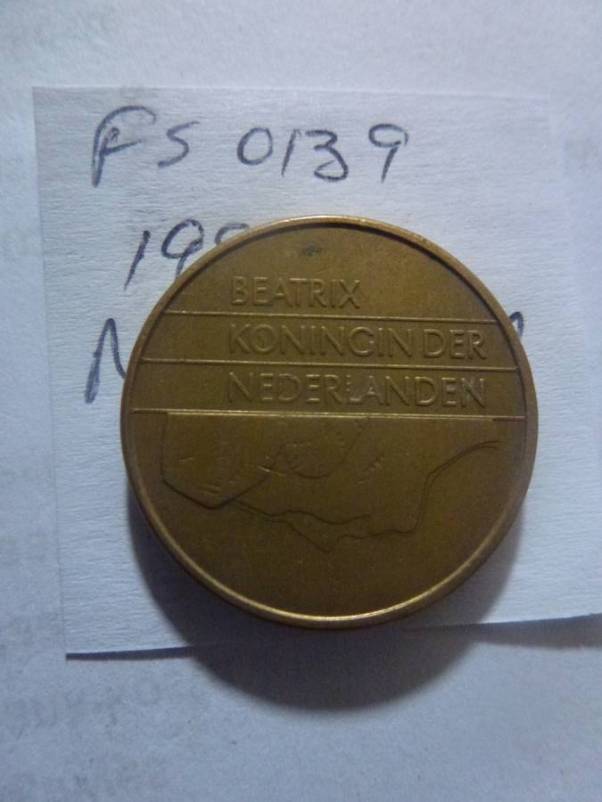 1990 Netherlands 5 gulden