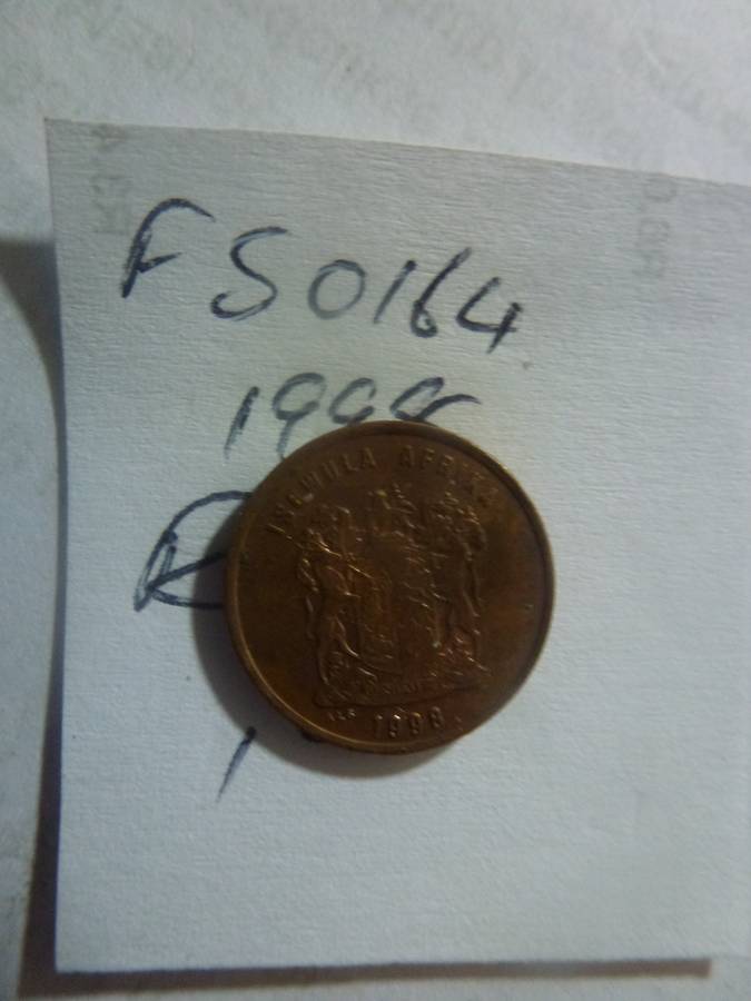 1998 Republic of South Africa 1 cent