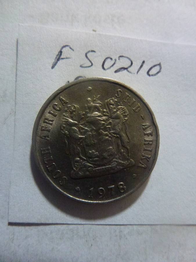 1978 Republic of South Africa 10 cent
