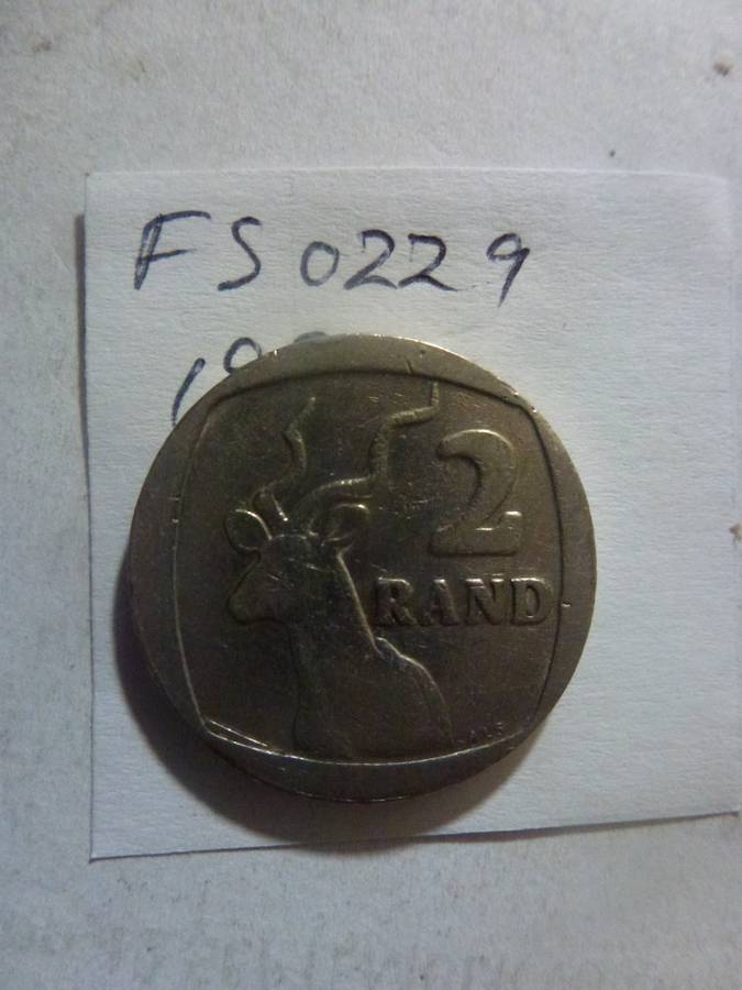 1990 Republic of South Africa 2 rand
