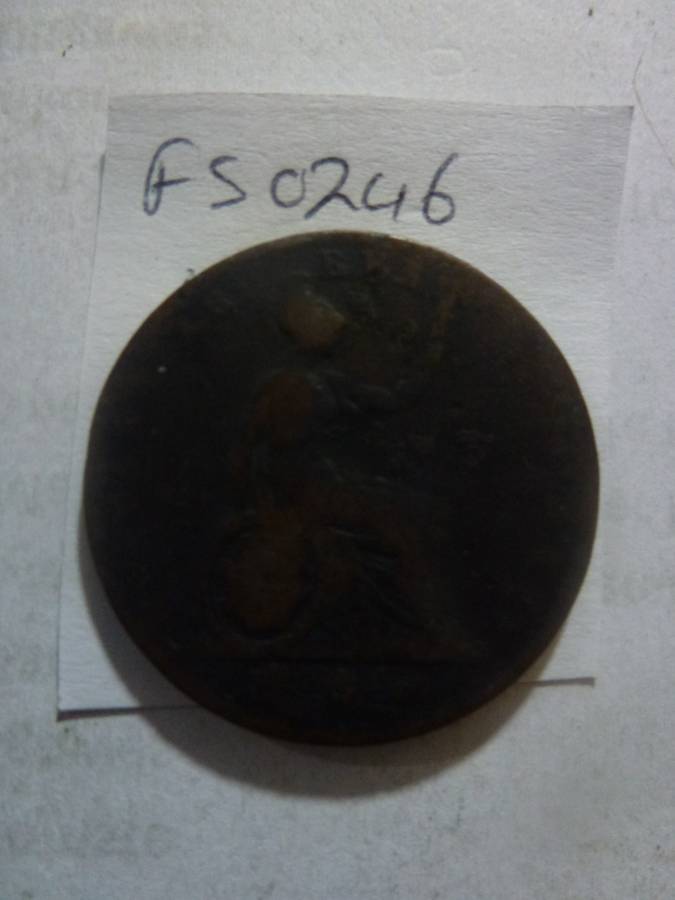 1827 Great Britain 1/2 penny