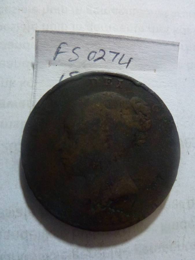 1841 Great Britain 1 penny