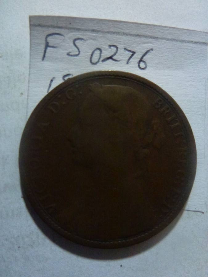 1876 Great Britain 1 penny