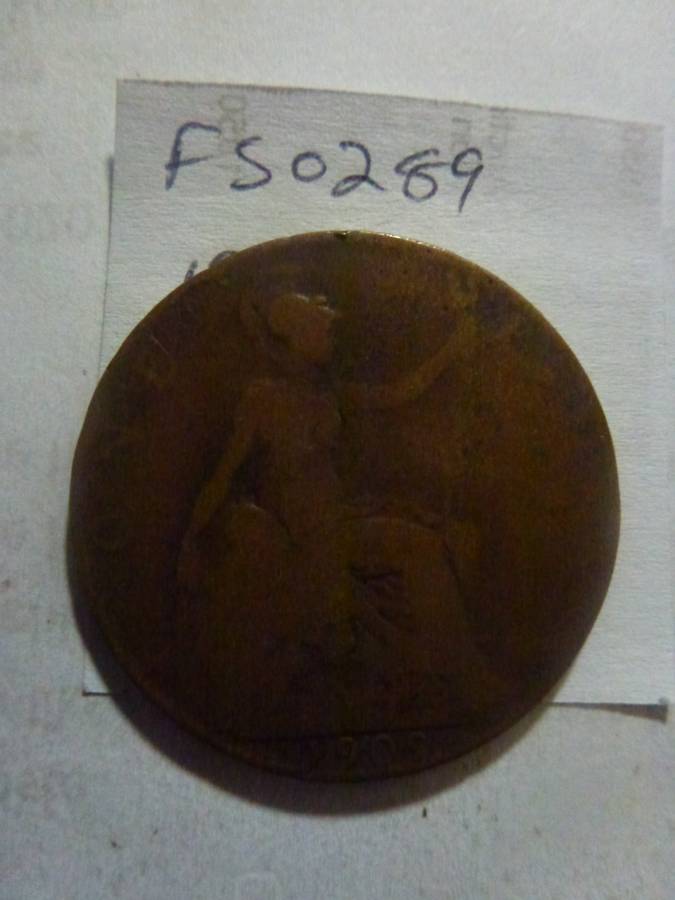 1909 Great Britain 1 penny