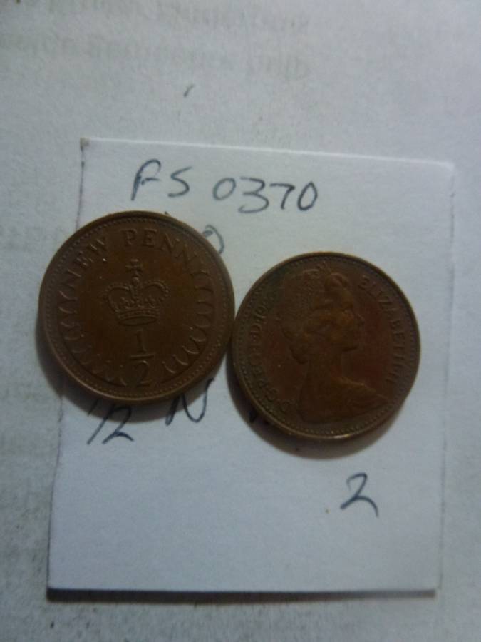 1980 Great Britain 1/2 new penny