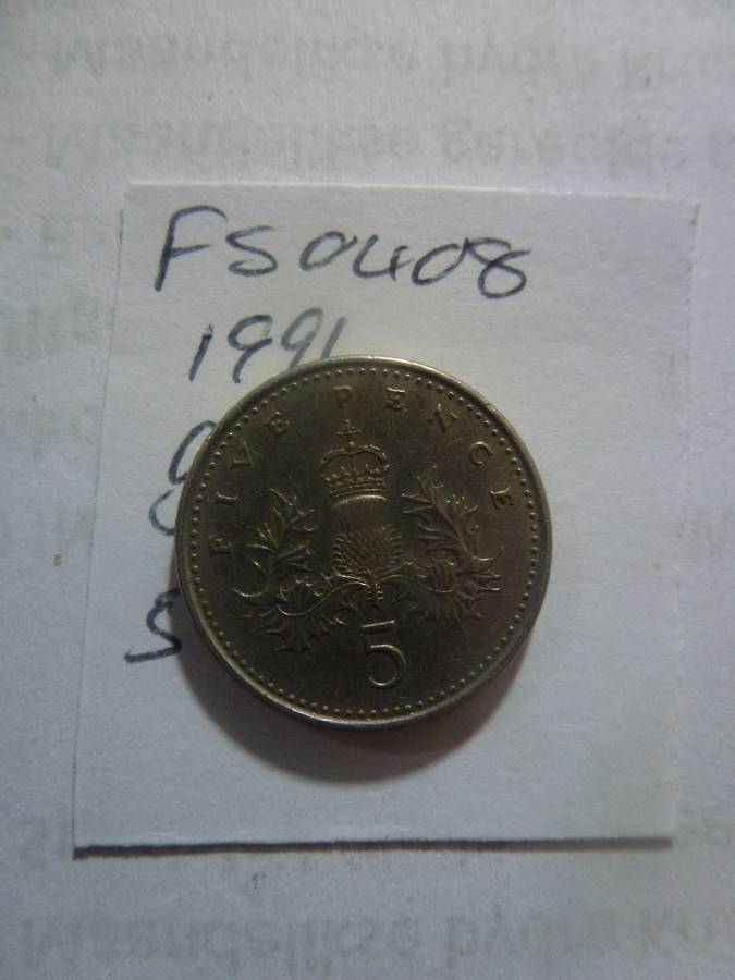 1991 Great Britain 5 pence