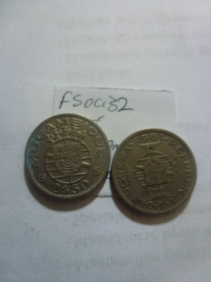 1955 Mozambique 2.5 escudo