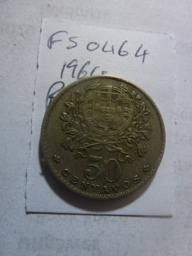 1964 Portugal 50 centavos