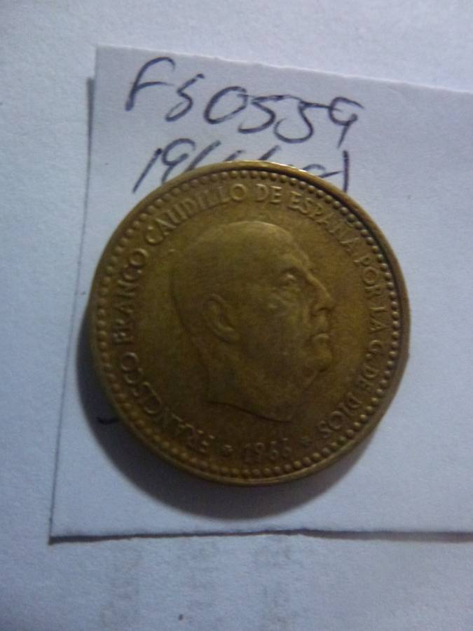 1966(68) Spain 1 peseta