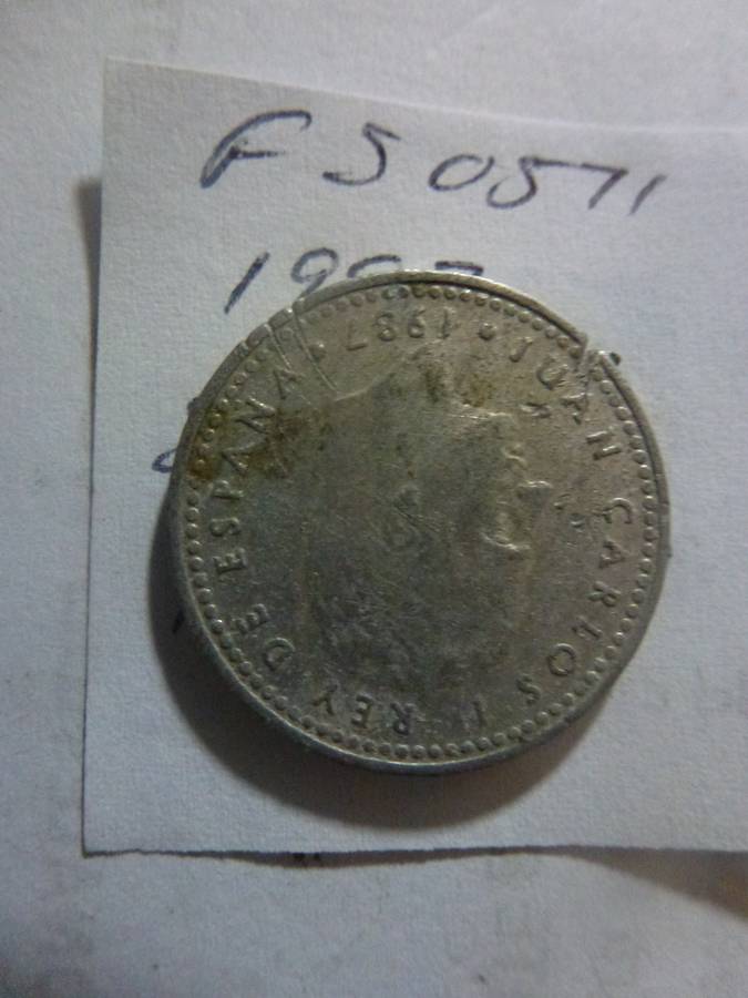 1987 Spain 1 peseta