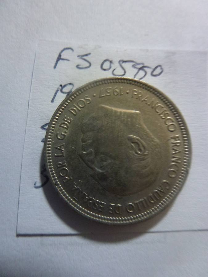 1957(70) Spain 5 peseta