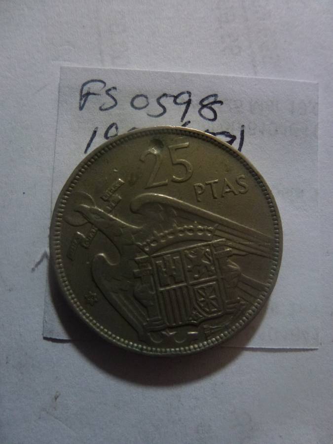 1957(59) Spain 25 peseta