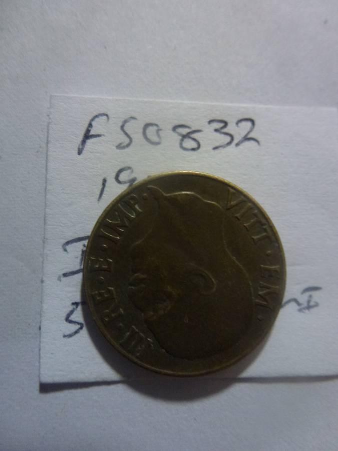 1942 Italy 5 centesimi