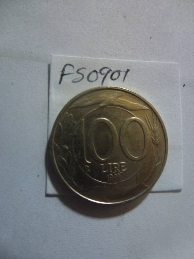 1993 Italy 100 lira