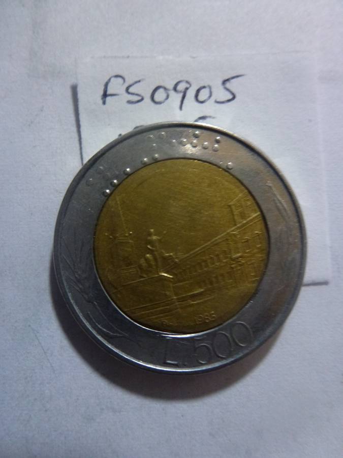 1985 Italy 500 lira