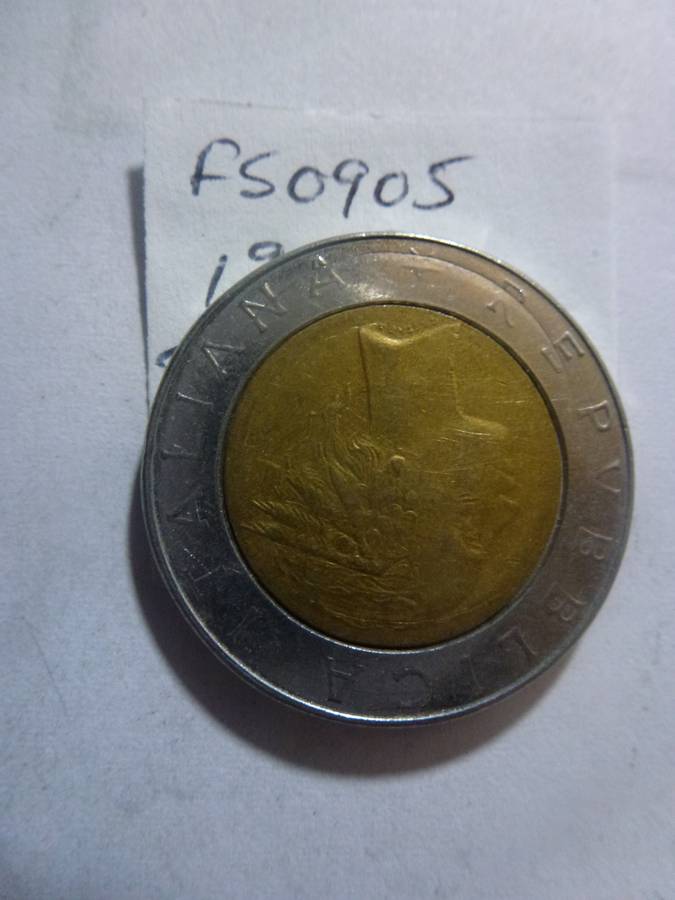 1985 Italy 500 lira