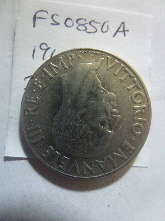 1940 Italy 1 lira