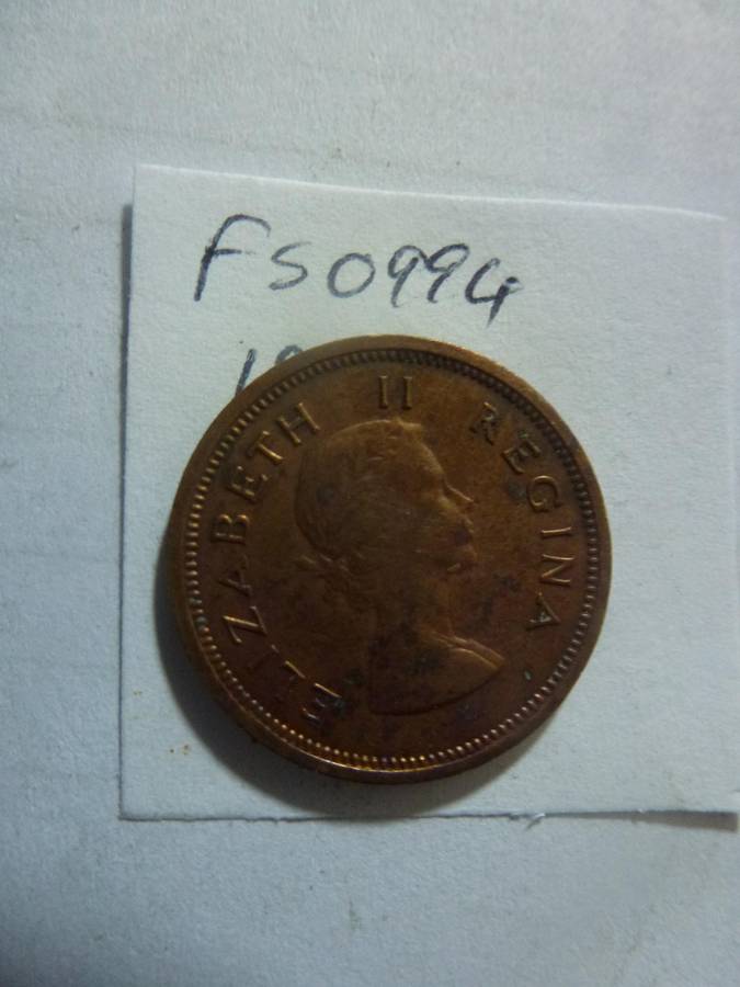 1959 Union of South Africa 1/4 penny