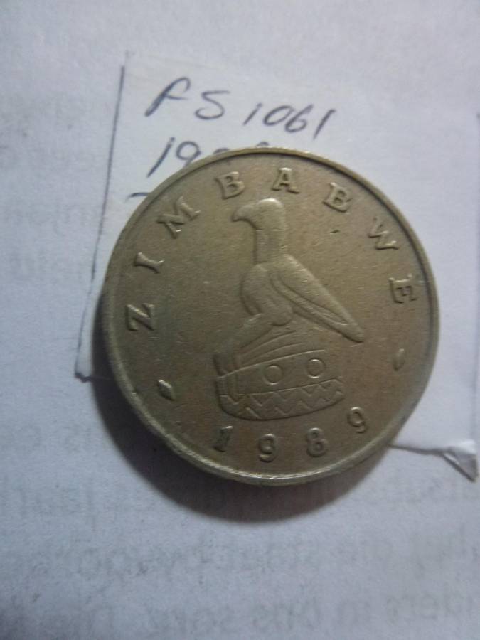 1989 Zimbabwe 50 cent