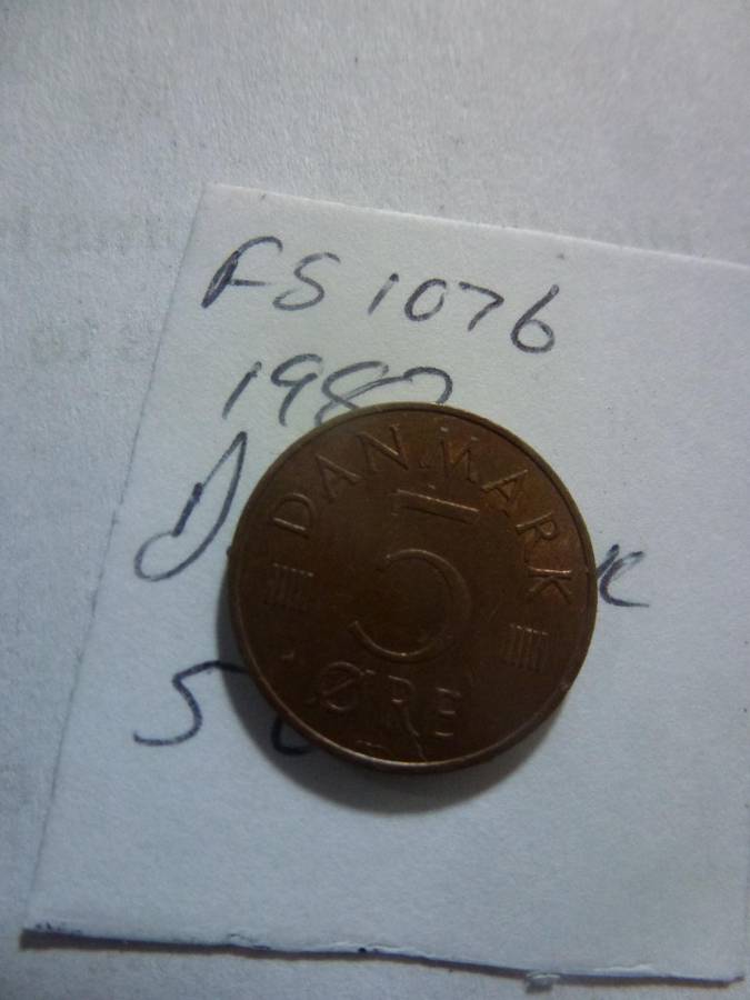 1982 Denmark 5 ore