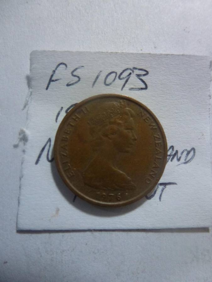 1976 New Zealand 1 cent