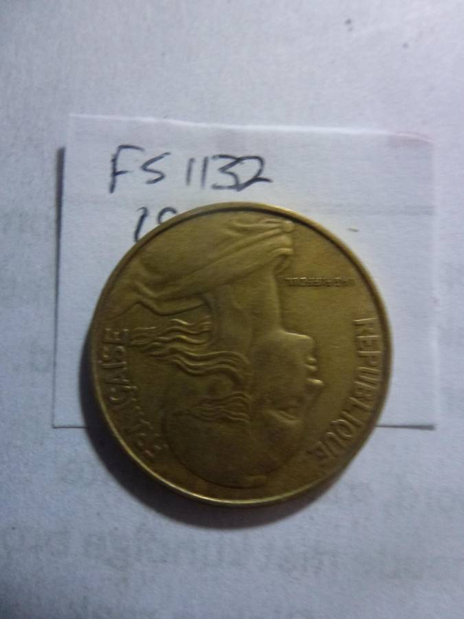 1968 France 20 centimes