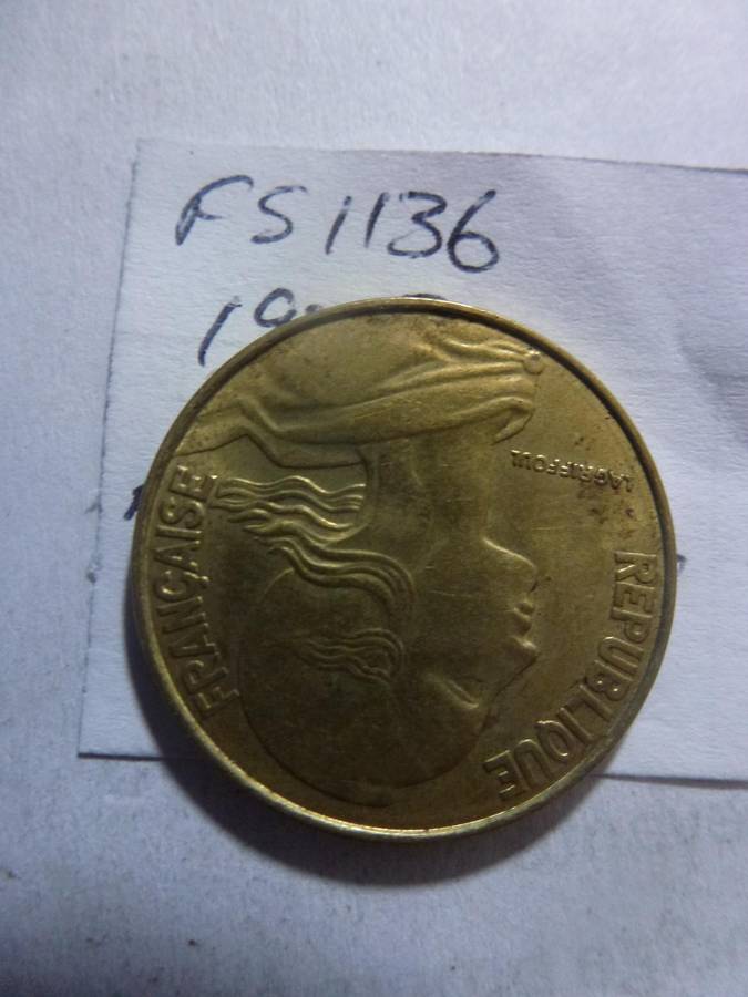 1975 France 20 centimes