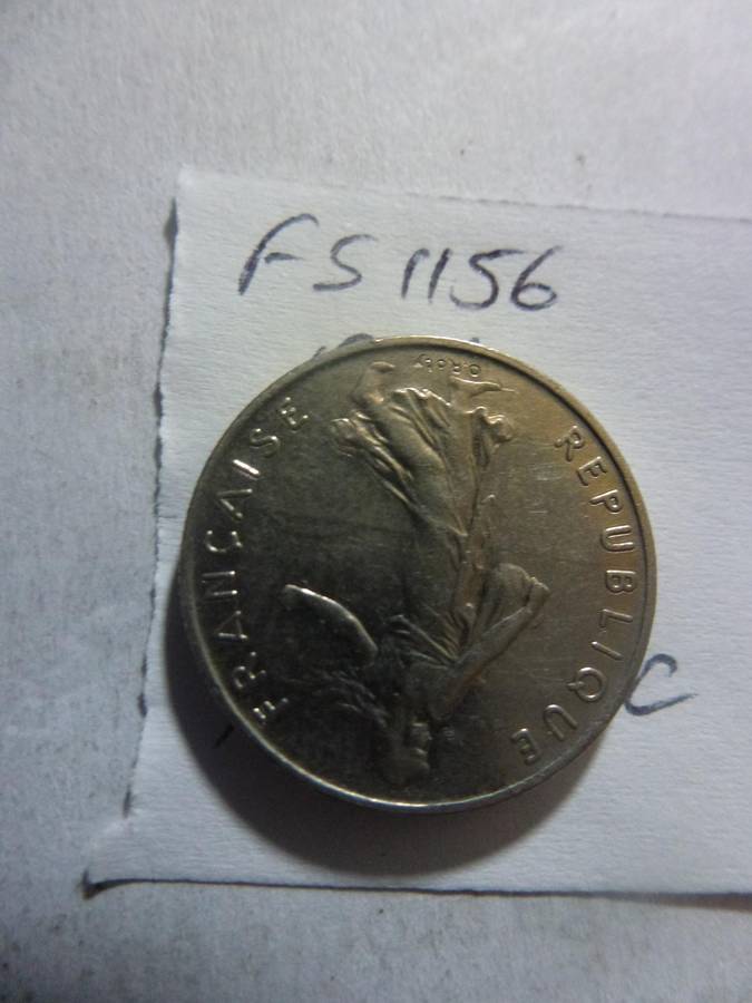 1976 France 1/2 franc