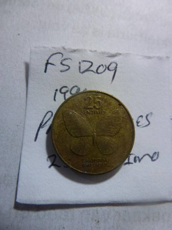 1994 Philippines 25 sentimo