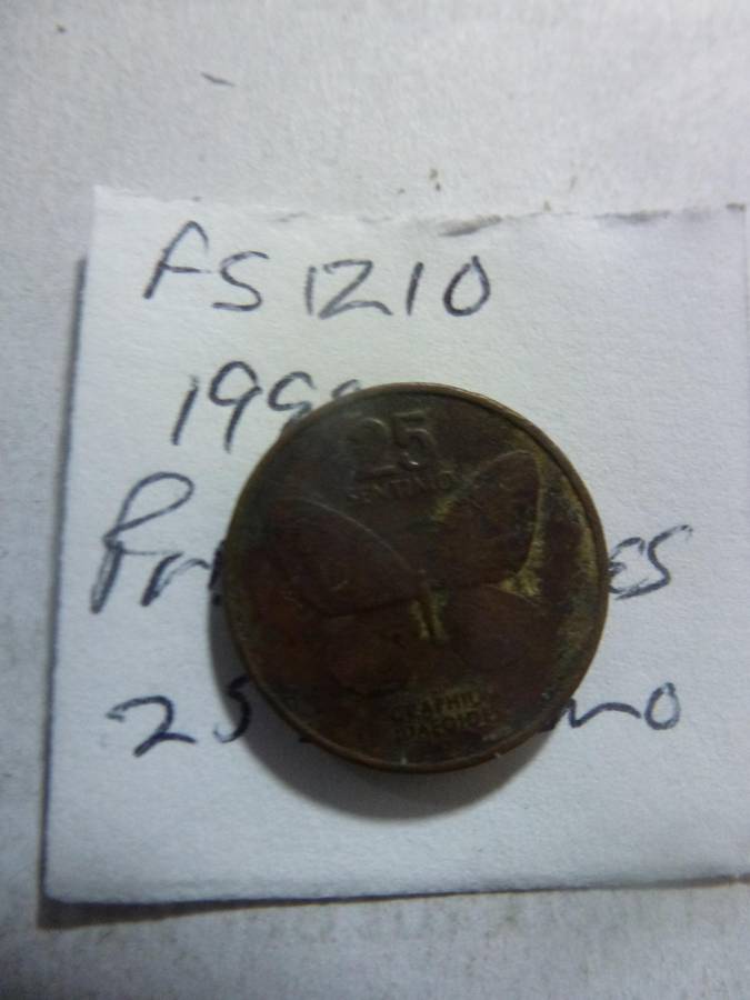 1995 Philippines 25 sentimo