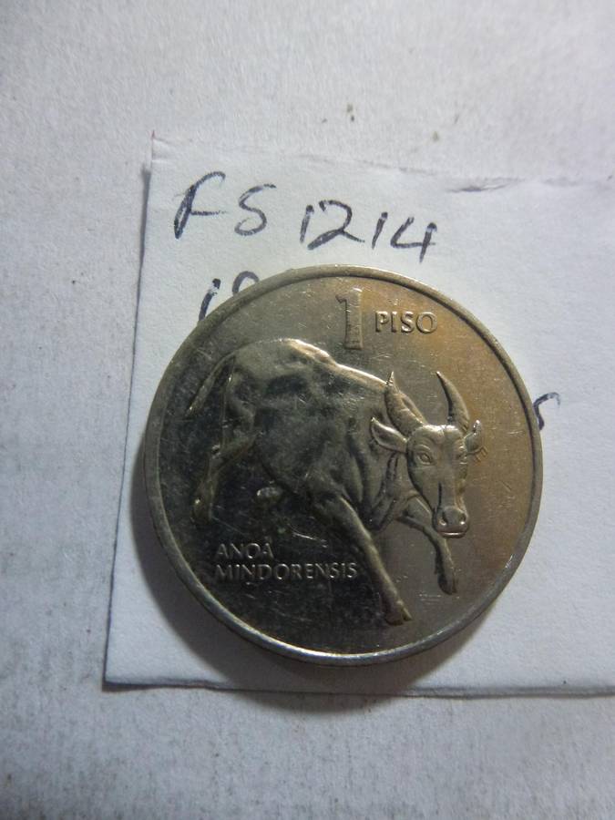 1992 Philippines 1 piso