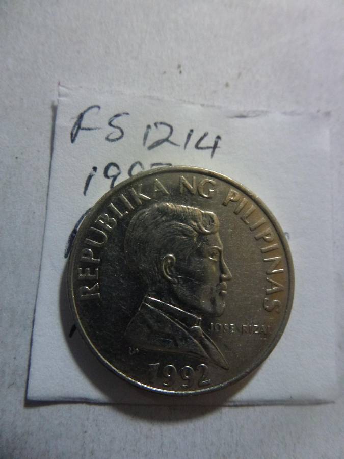 1992 Philippines 1 piso