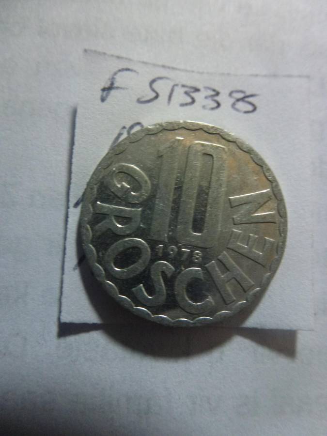 1978 Austria 10 groschen