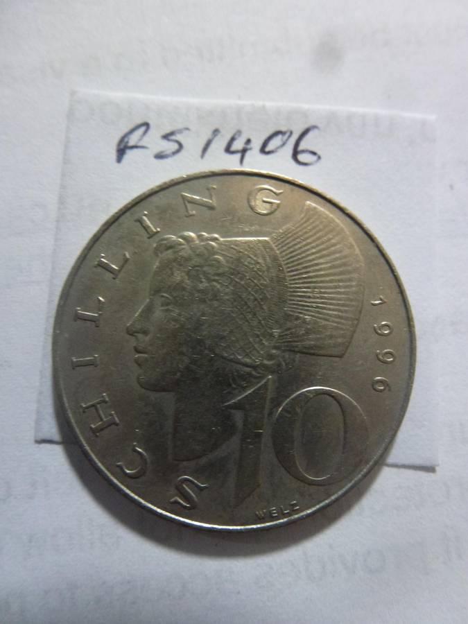 1996 Austria 10 schilling