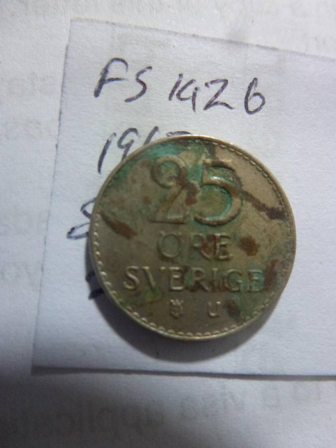 1962 Sweden 25 ore