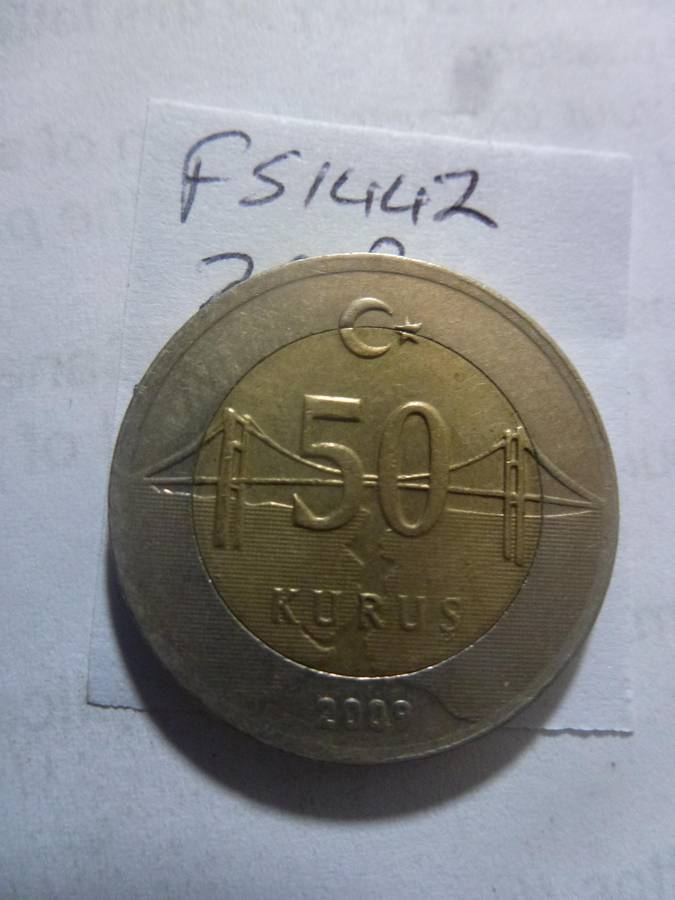 2009 Turkey 50 kurus