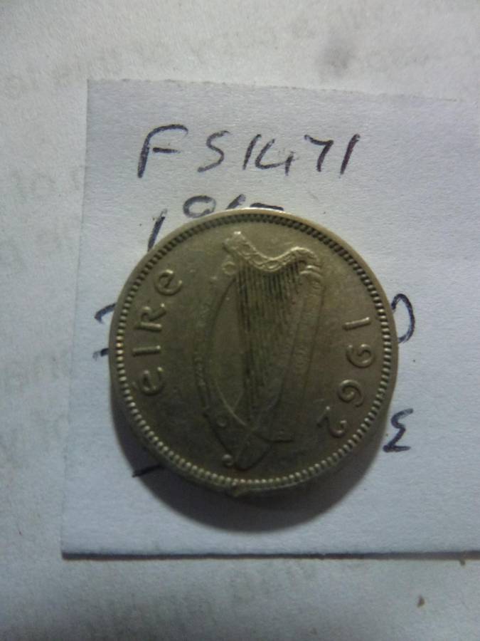 1962 Ireland 3 pingine