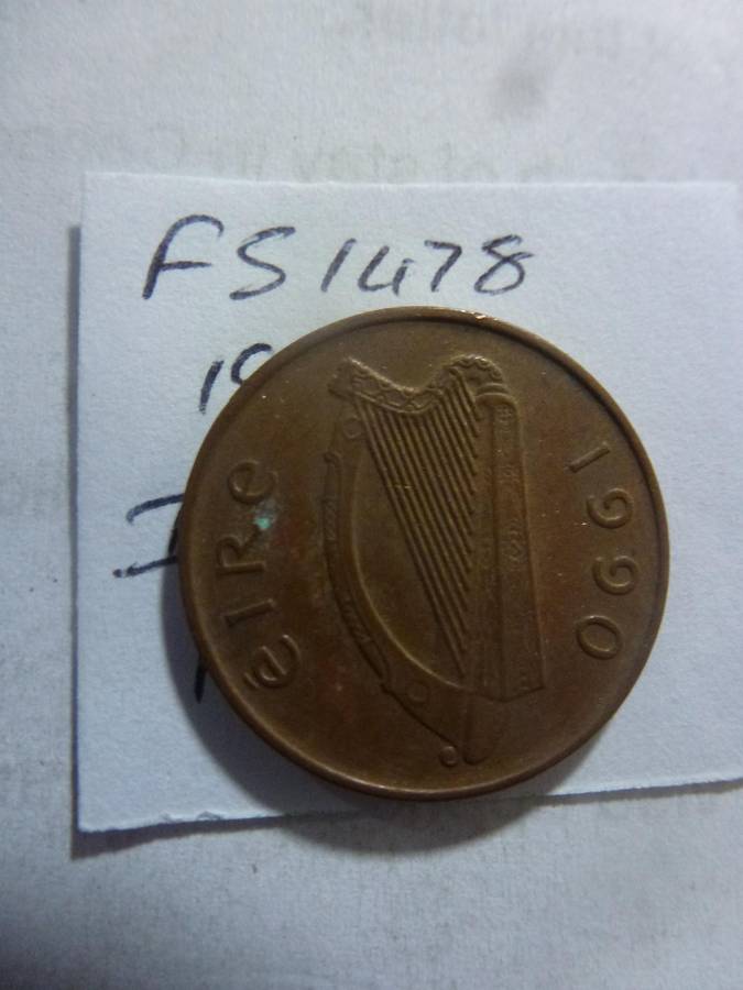 1990 Ireland 1 penny