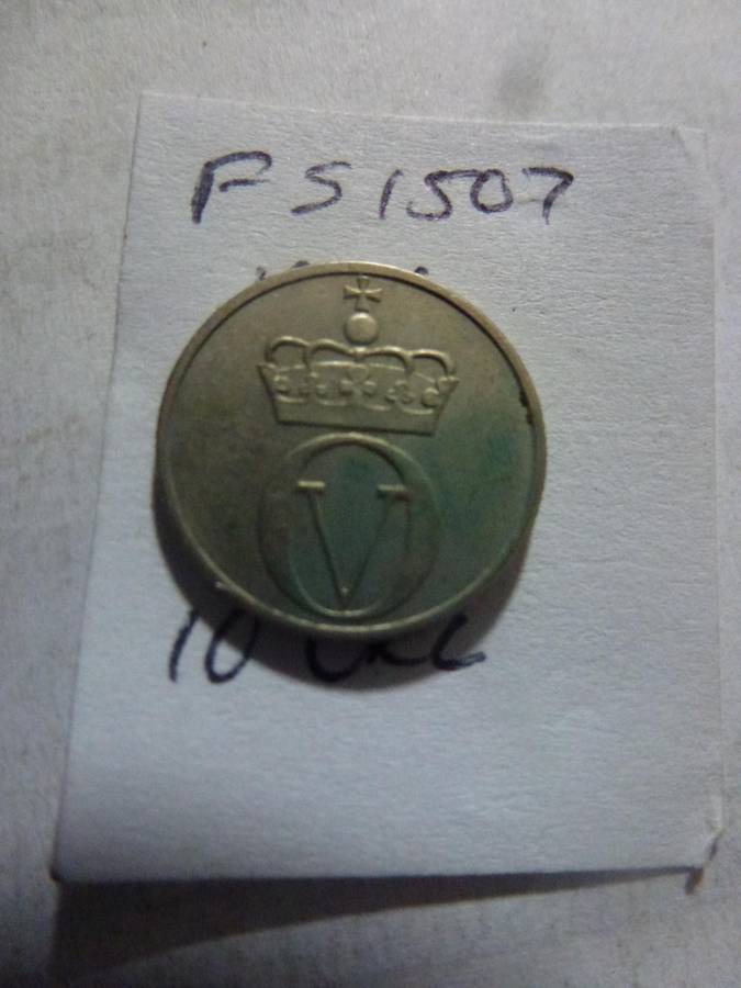 1971 Norway 10 ore