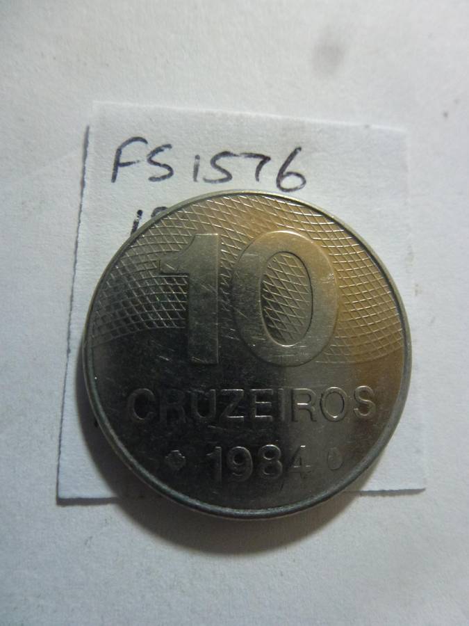 1984 Brazil 10 cruzeiro