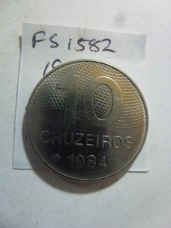 1984 Brazil 10 cruzeiro