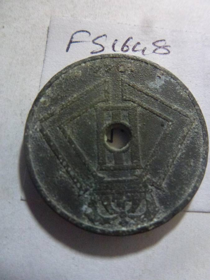 1944 Belgium 25 centimes Dutch