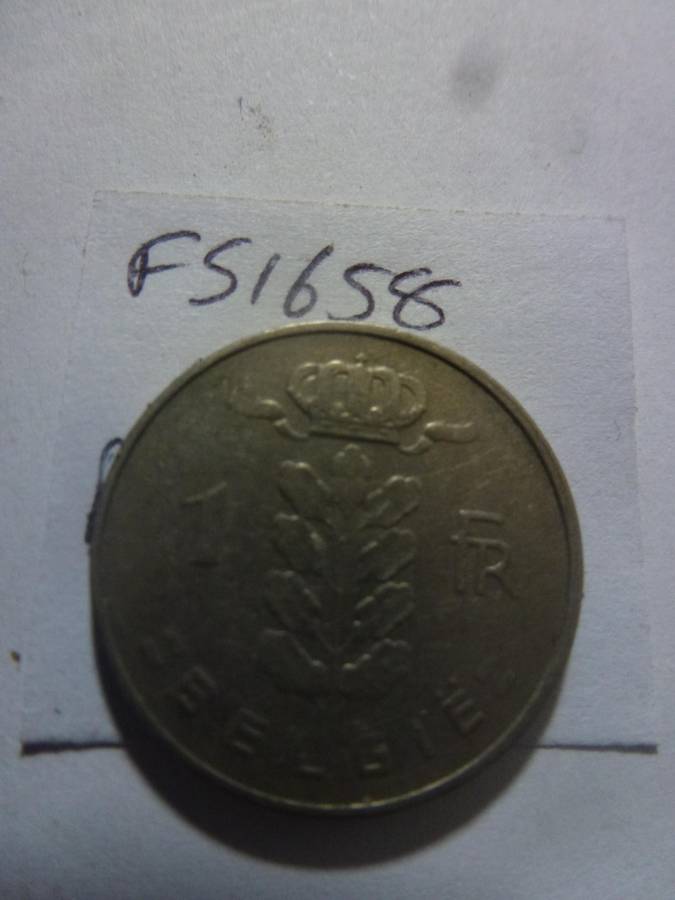 1963 Belgium 1 franc Dutch