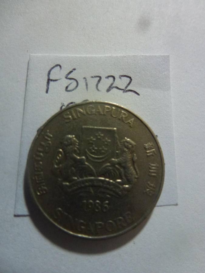 1986 Singapore 20 cent