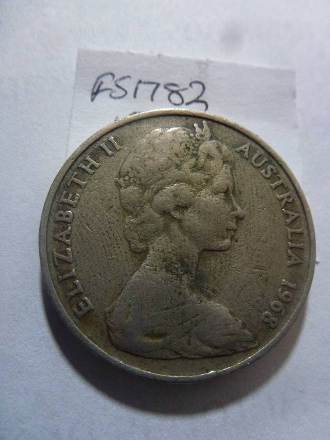 1968 Australia 20 cent