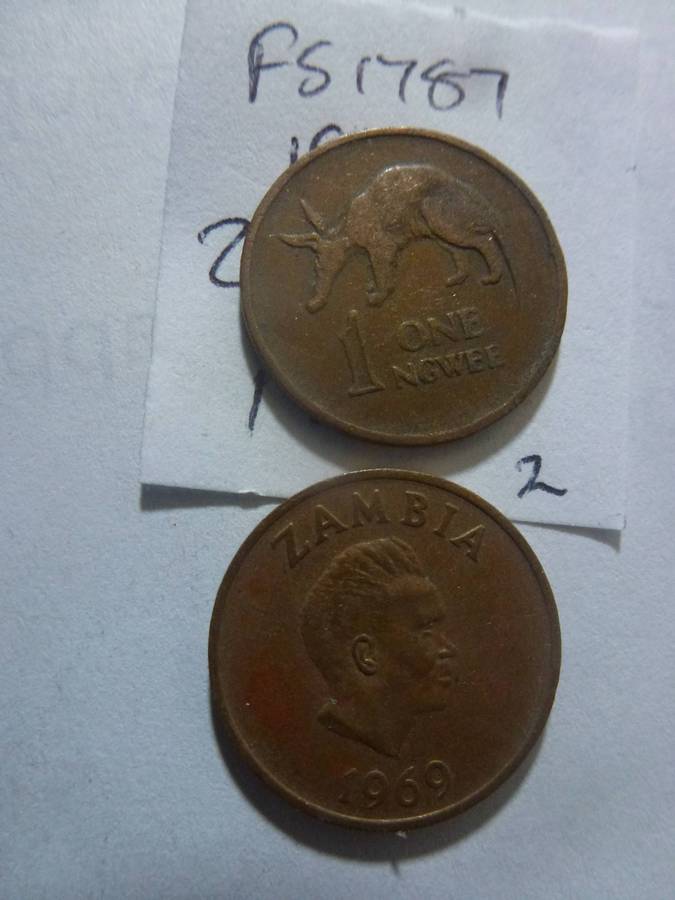 1969 Zambia 1 ngwee