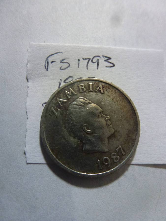 1987 Zambia 5 ngwee